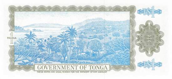 1 Pa´anga p.19c 1988